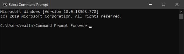 Open Command Prompt in Folder Using Windows Explorer image 1