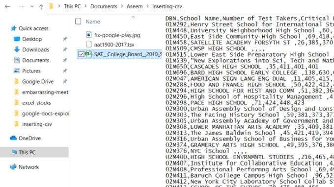 How To Insert CSV or TSV Into An Excel Worksheet image 3