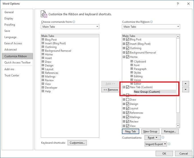 How to Customize the Microsoft Office Ribbon image 13