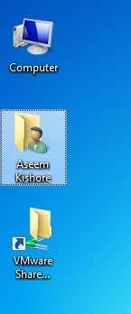 desktop icon border