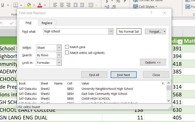 How To Search In Excel image 4