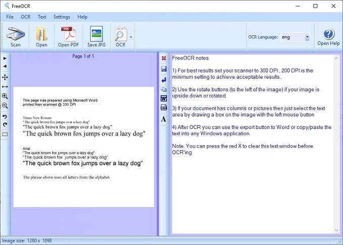 8 Best Free OCR Software Apps to Convert Images to Text image 2