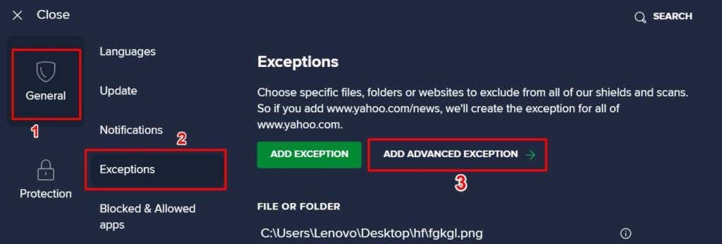 How to Prevent Your Antivirus Program From Deleting Files image 7