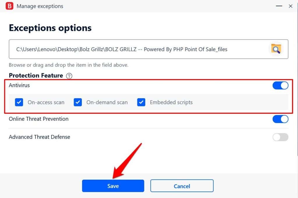 How to Prevent Your Antivirus Program From Deleting Files image 21