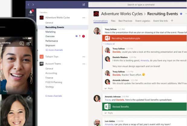 Best Free Team Chat Software for Windows 10 image 2