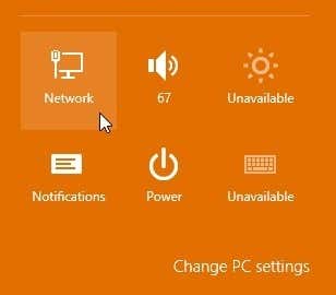 network settings