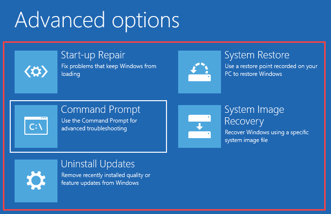 How To Fix an Unmountable Boot Volume in Windows 10 image 5