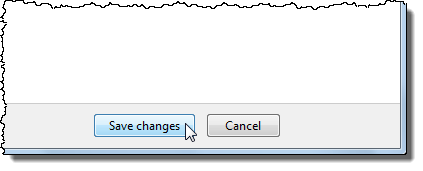 Saving changes to Window Color and Appearance in Windows 7