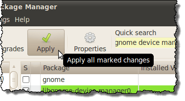 Applying all marked changes