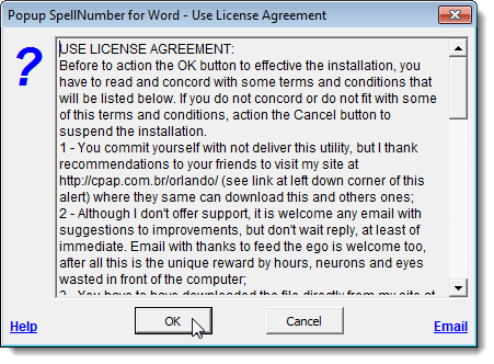 License Agreement