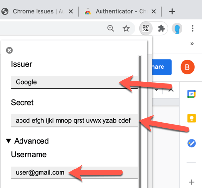 Installing a Two Factor Authentication Extension in Google Chrome image 5