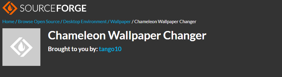 Chameleon download page
