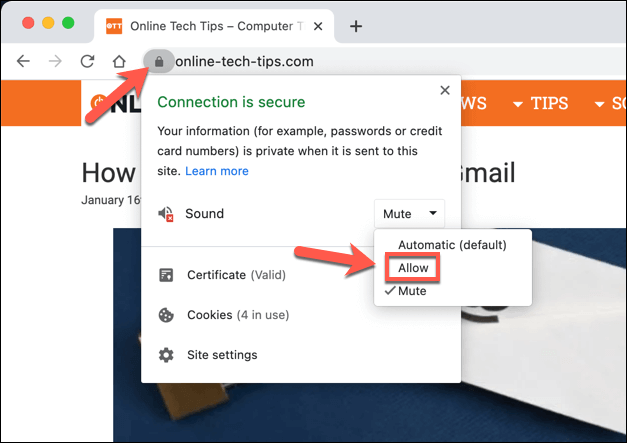 Chrome Sound Not Working? 7 Ways to Fix image 3