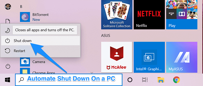 How To Automatically Shut Down a Windows Computer image 1