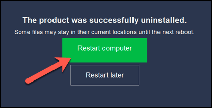 How to Uninstall Avast on Windows 10 image 8
