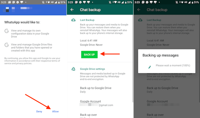 How To Restore WhatsApp From Google Drive image 4