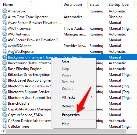 Fix Background Intelligent Transfer Service Will Not Start Error image 29