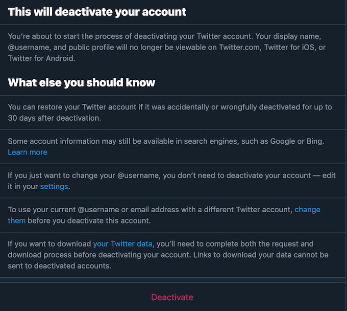 How to Delete Tweets or Your Twitter Account image 16