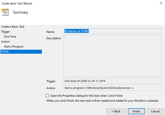 How To Automatically Shut Down a Windows Computer image 14