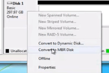 How to Convert a Disk from GPT to MBR image 7