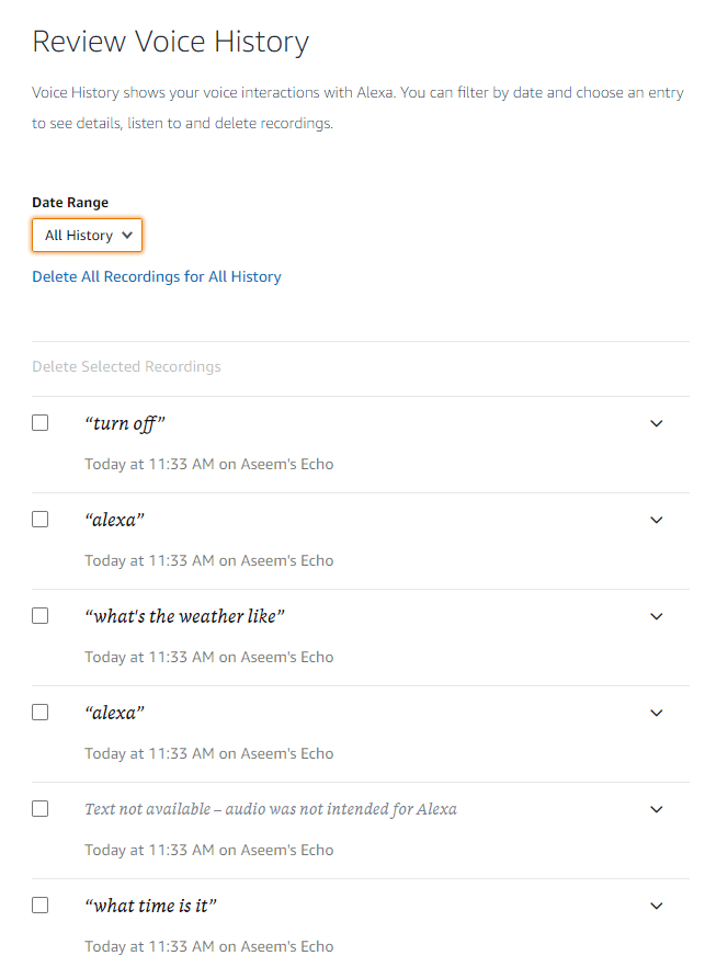 How to Delete Your Alexa Information image 5