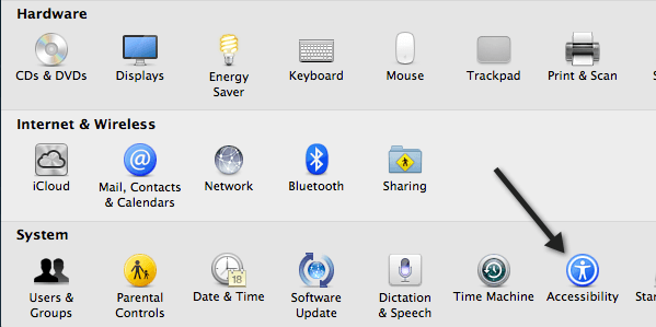 disable trackpad mac