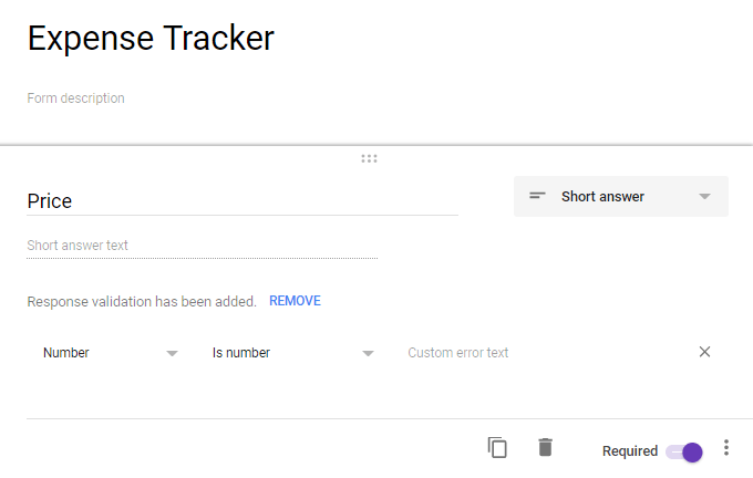 How To Use Google Forms As An Expense Tracker image 3