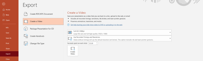 How To Turn a Powerpoint Presentation Into a Video image 3