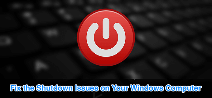 How to Fix When Windows Won&#8217;t Shut Down image 1