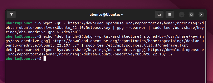 How to Access and Use OneDrive on Linux image 2