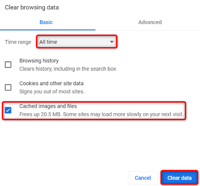 How to Fix a chrome-error://chromewebdata/ Error image 2