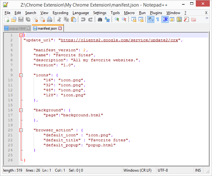 How To Make a Simple Chrome Extension image 4