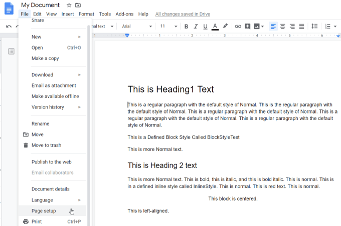 How To Change Margins &#038; Double Space In Google Docs image 2