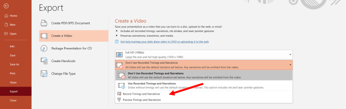 How To Turn a Powerpoint Presentation Into a Video image 8