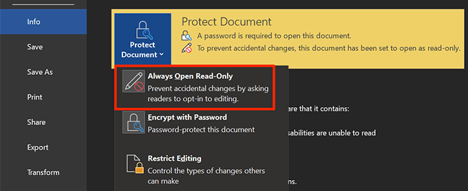 How to Restrict Editing on Word Documents image 22