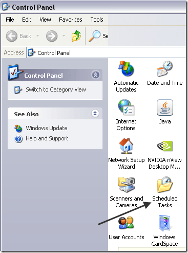 scheduled tasks
