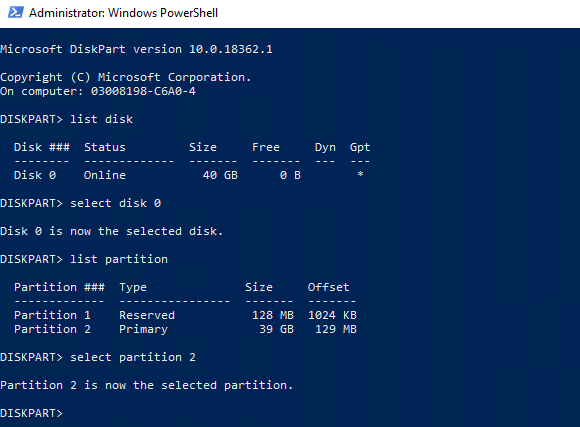 How to Use DiskPart Utility in Windows image 9