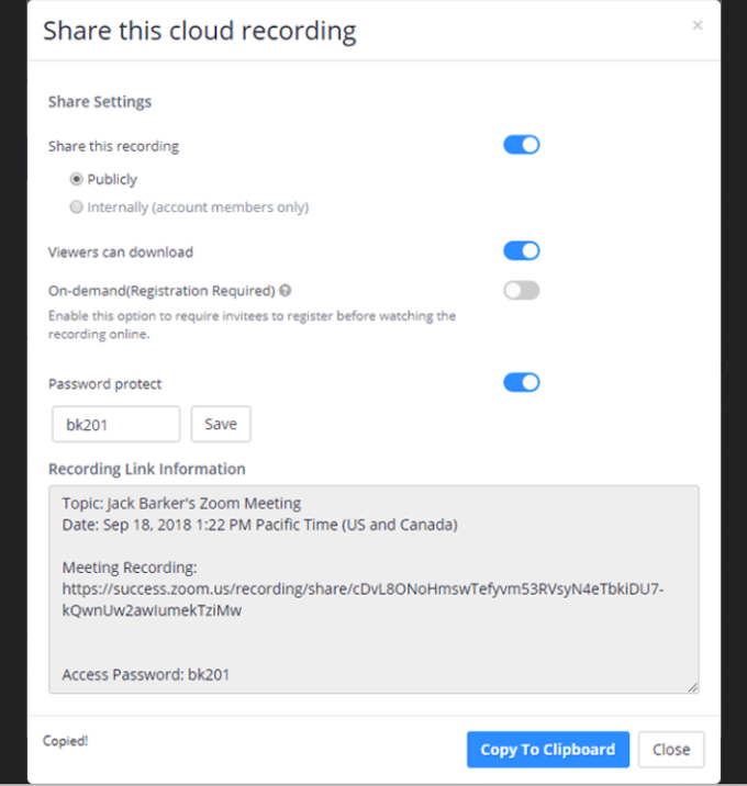How To Manage Your Zoom Recordings History image 8