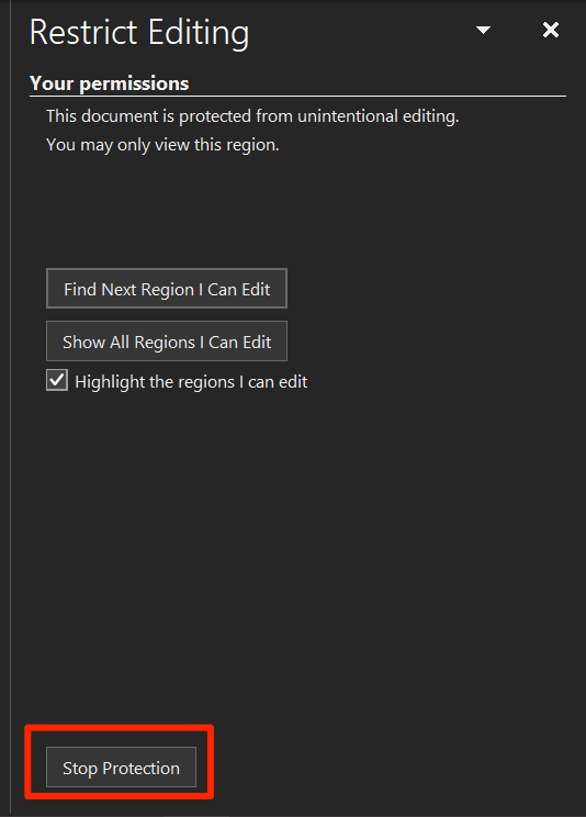 How to Restrict Editing on Word Documents image 13