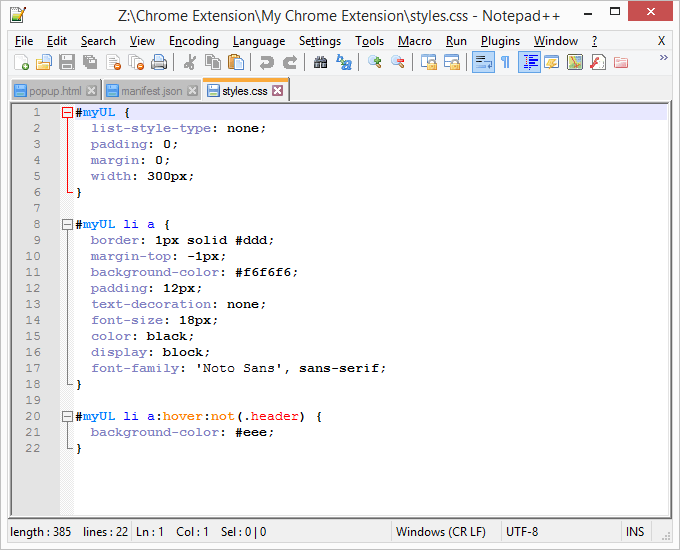 How To Make a Simple Chrome Extension image 5