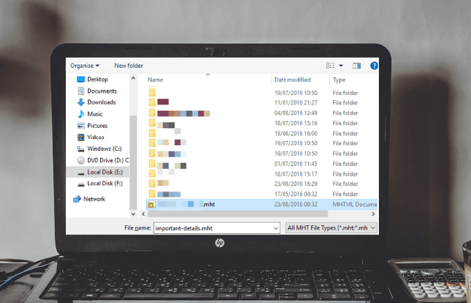 What is an MHT File and How to Open It image 3
