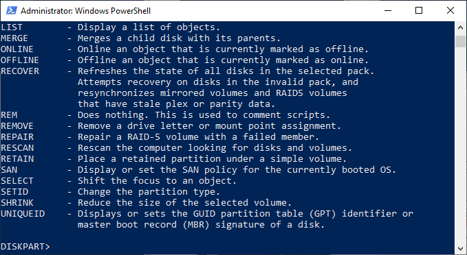 How to Use DiskPart Utility in Windows image 5