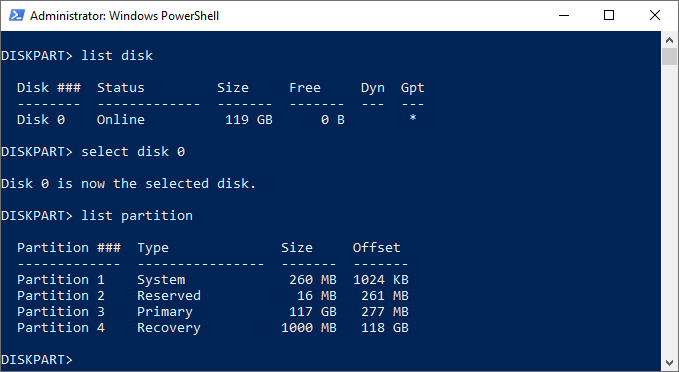 How to Use DiskPart Utility in Windows image 8