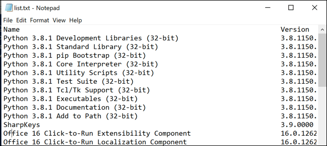 7 Ways To Generate a List of Installed Programs in Windows image 6