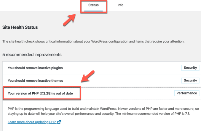How to Update PHP in WordPress image 3
